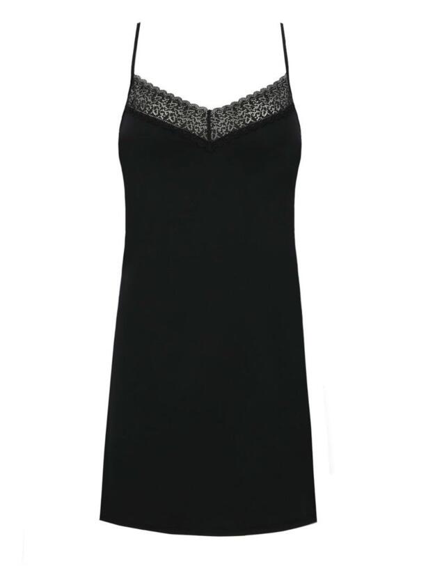 000QS6221E Calvin Klein Flirty Chemise - QS6221E Black