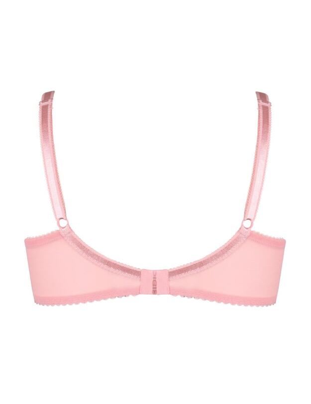 1502 Pour Moi Amour Underwired Bra - 1502 Soft Pink/Mint