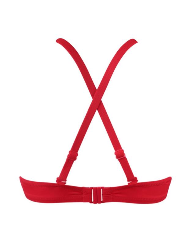 15211 Pour Moi Santa Monica Multiway Underwired Bikini Top - 15211 Red