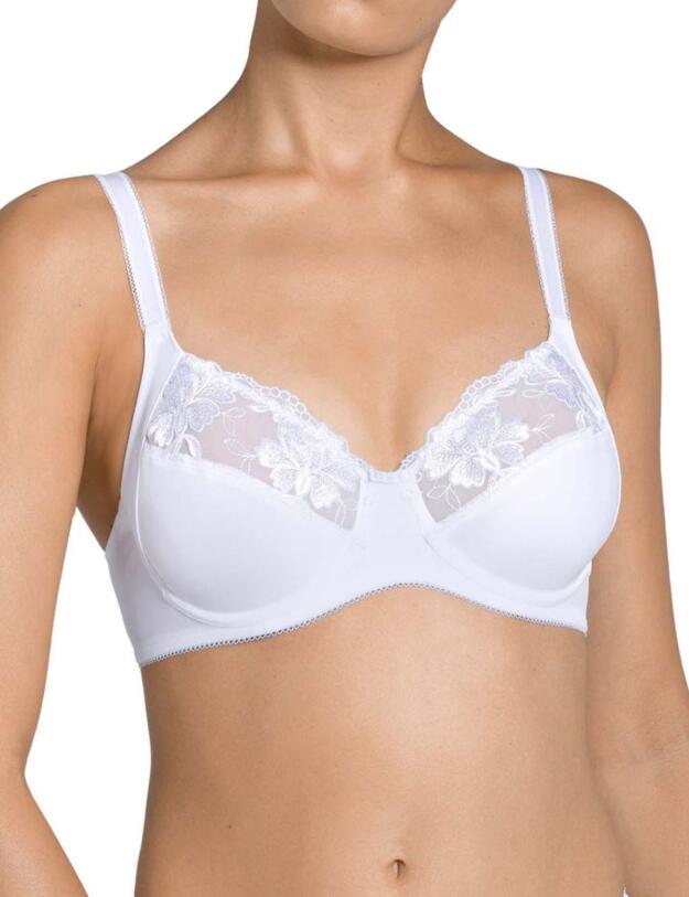 10156824 Triumph Modern Posy Underwired Bra - 10156824 White 