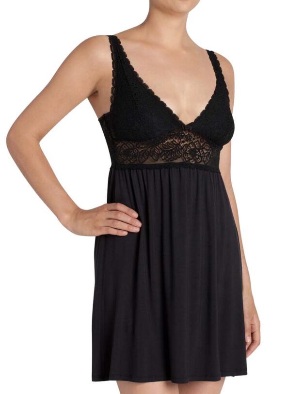 10144324 Triumph Amourette Spotlight Night Dress - 10144324 Black