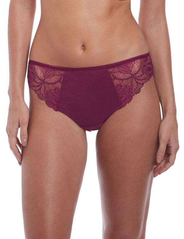Fantasie Memoir Brazilian Thong Black Cherry