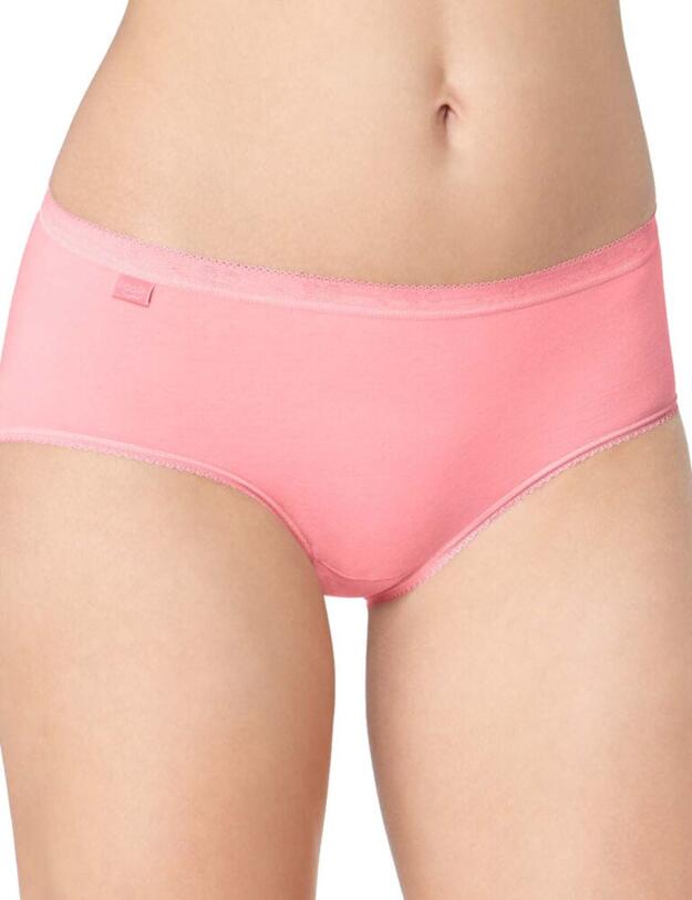 10071781 Sloggi Basic + Midi Brief 4 Pack - 10071781 Orange Light Combination
