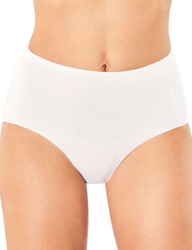 10189280 Sloggi Zero One Maxi Brief - 10189280 Silk White