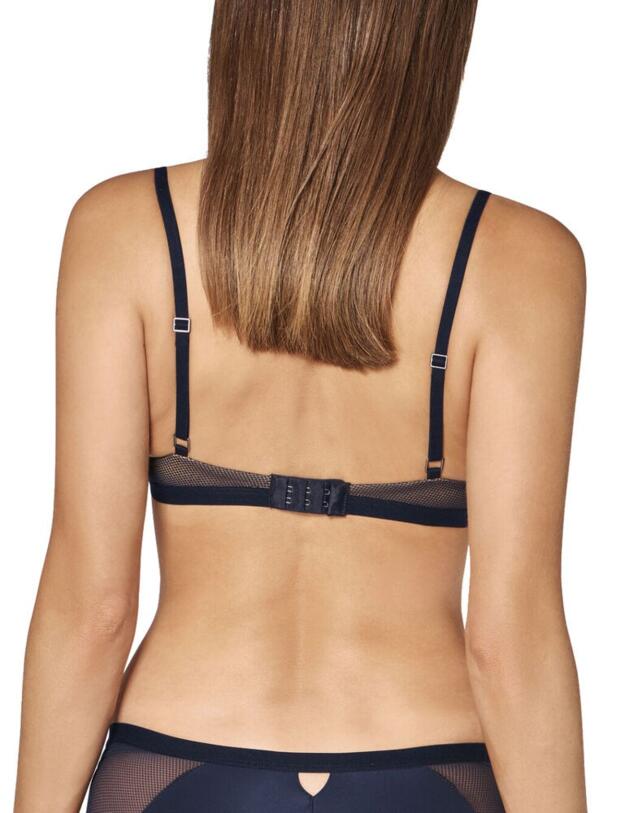 10189956 Sloggi S Symmetry Underwired Padded Bra - 10189956 Navy Blazer