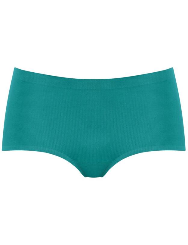 10190405 Sloggi Women Move Short Brief 2 Pack - 10190405 Turquoise/ Dark Combination