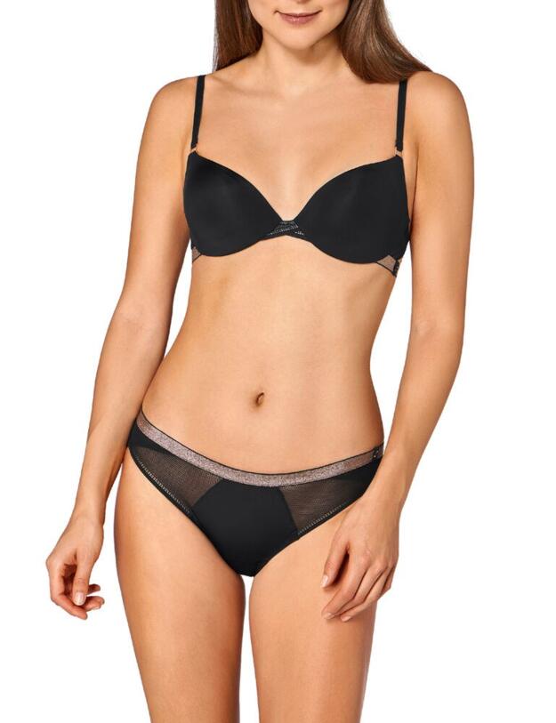 10196857 Sloggi S Symmetry Wired Padded Bra - 10196857 Black
