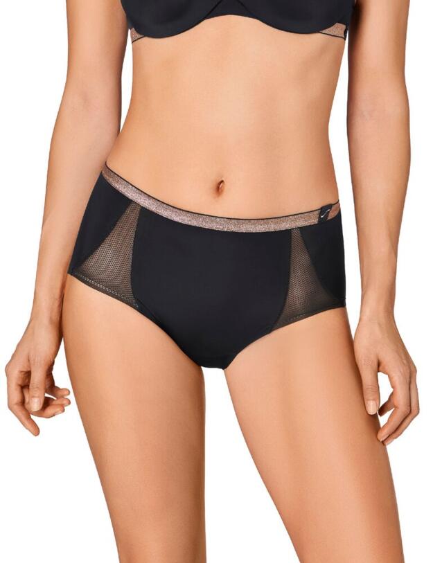 10196993 Sloggi S Symmetry High Waist Brief - 10196993 Black