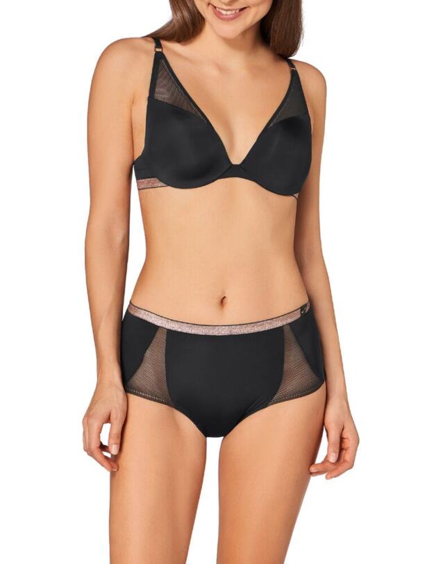 10196993 Sloggi S Symmetry High Waist Brief - 10196993 Black