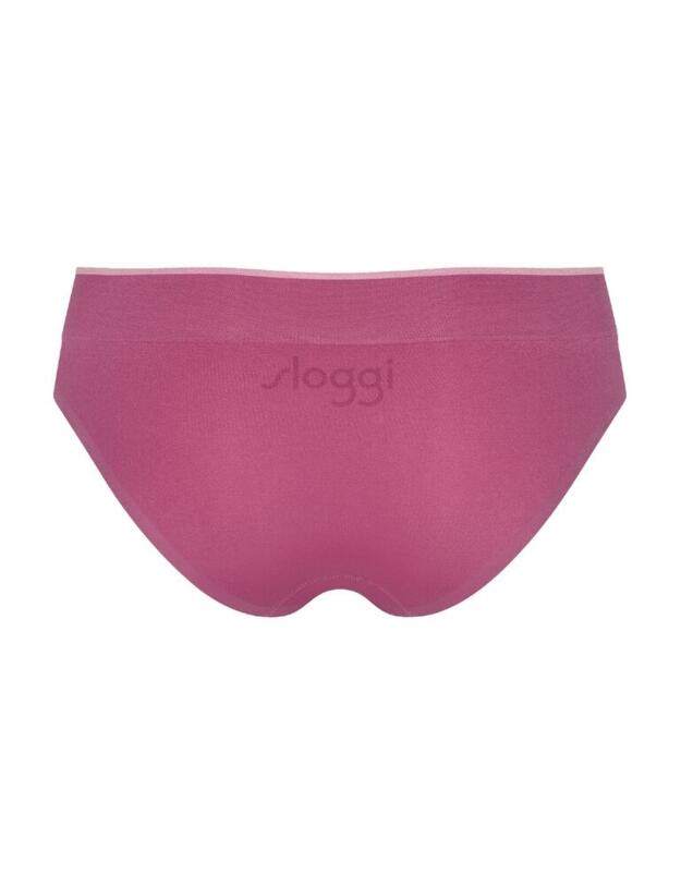 10198211 Sloggi Women Move Seamless Hipster Brief 2 Pack - 10198211 Violet/ Light Combination