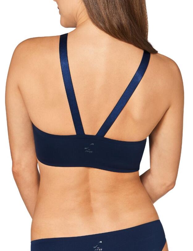 10197950 Sloggi S Substance Bralette Bra Top - 10197950 Navy Blazer