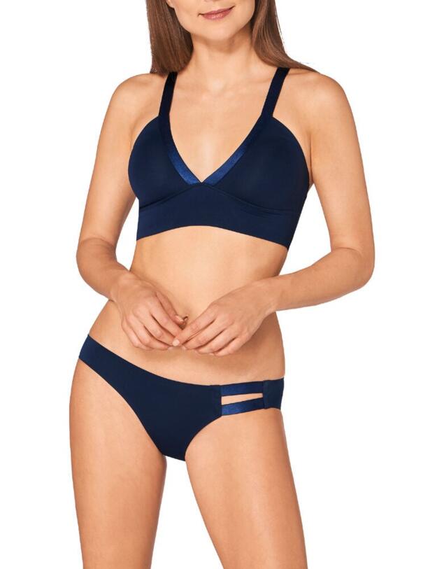 10197950 Sloggi S Substance Bralette Bra Top - 10197950 Navy Blazer