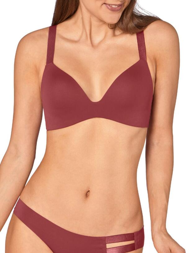 10198003 Sloggi Substance Wireless Bra - 10198003 Cinnabar
