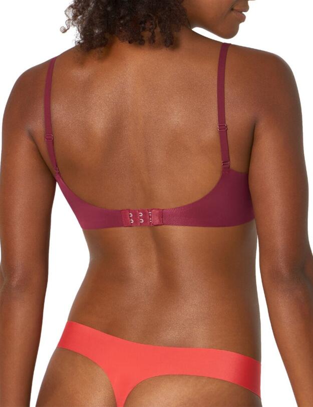 10202527 Sloggi Zero Feel Ultra Soft Bra - 10202527 Bordeaux