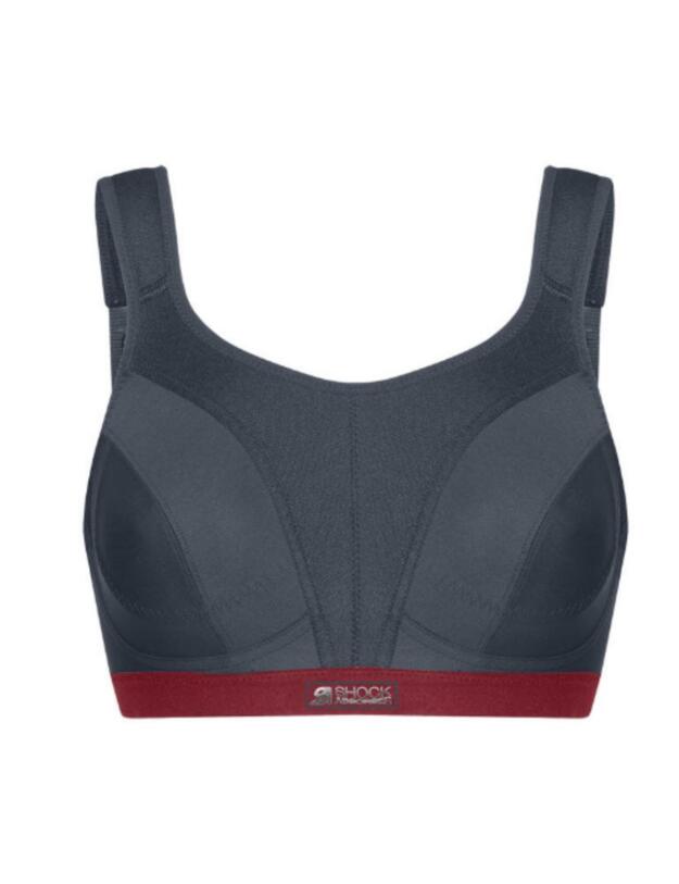 SN109 Shock Absorber Active D+ Classic Sports Bra - SN109 Slate Grey