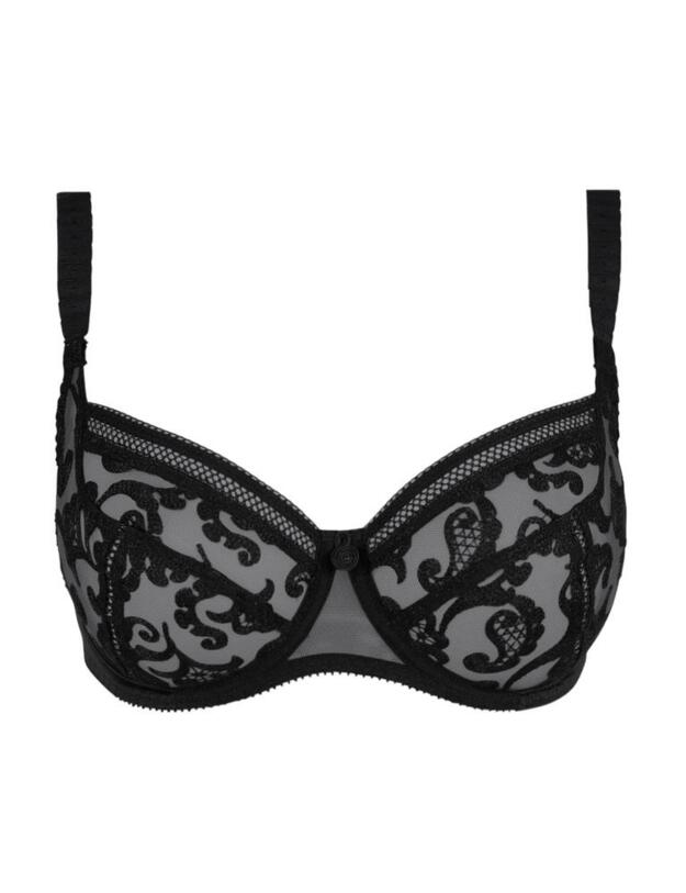 08193 Empreinte Stella Low-Neck Bra - 08193 Black
