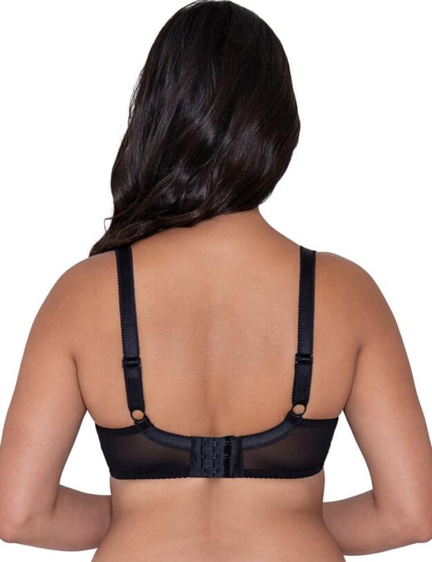 Curvy Kate Moody Bloom Balcony Bra Black Print