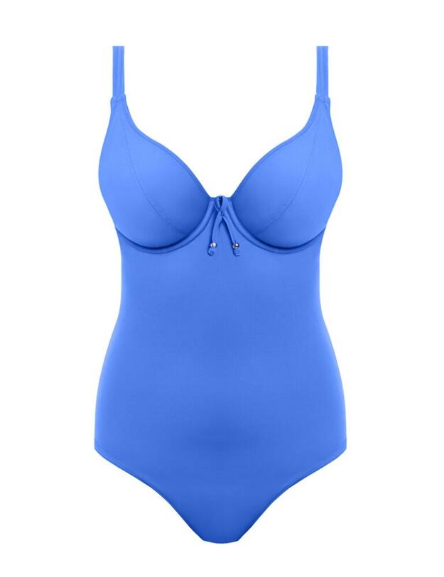 3981 Freya Remix Plunge Swimsuit - 3981 Blue Moon