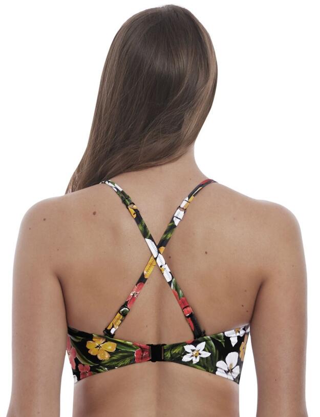 6802 Freya Tiki Bar Bralette Bikini Top - 6802 Multi