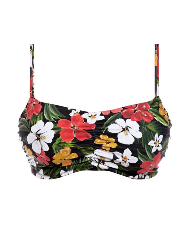 6802 Freya Tiki Bar Bralette Bikini Top - 6802 Multi