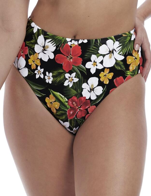 6806 Freya Tiki Bar High Waist Bikini Brief - 6806 Multi