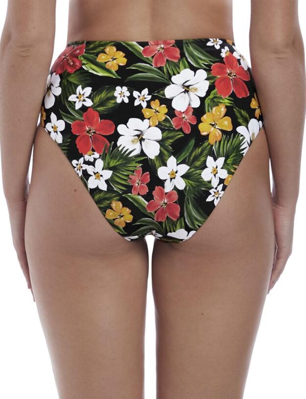 6806 Freya Tiki Bar High Waist Bikini Brief - 6806 Multi
