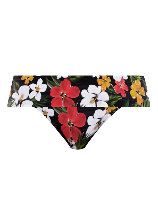 6807 Freya Tiki Bar Fold Bikini Brief - 6807 Multi