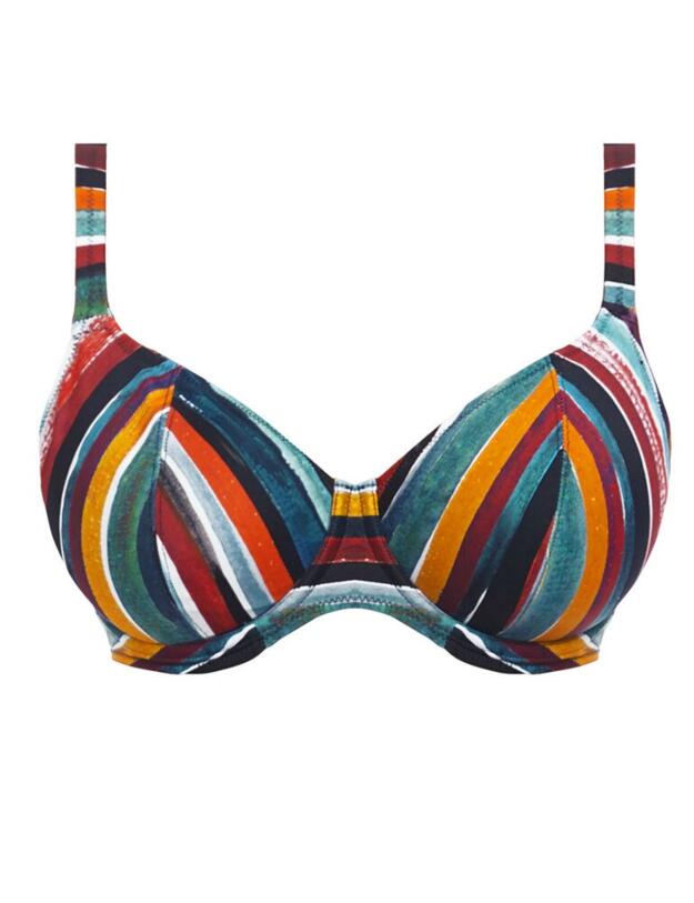 6780 Freya Bali Bay Plunge Bikini Top - 6780 Multi