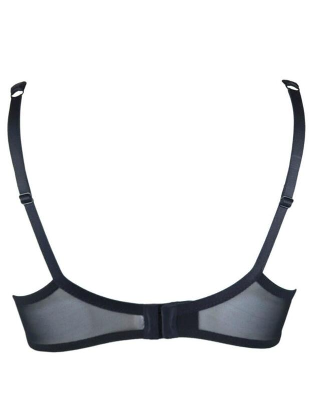 14702 Pour Moi Tattoo Underwired Bra - 14702 Black/Red