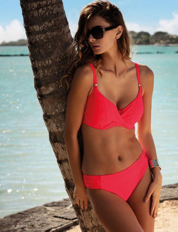 6358 Fantasie Ottawa Mid Rise Bikini Brief - 6358 Azalea