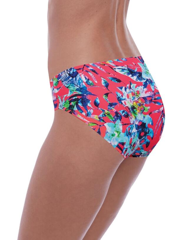 6546 Fantasie Fiji Mid Rise Bikini Brief - 6546 Azalea