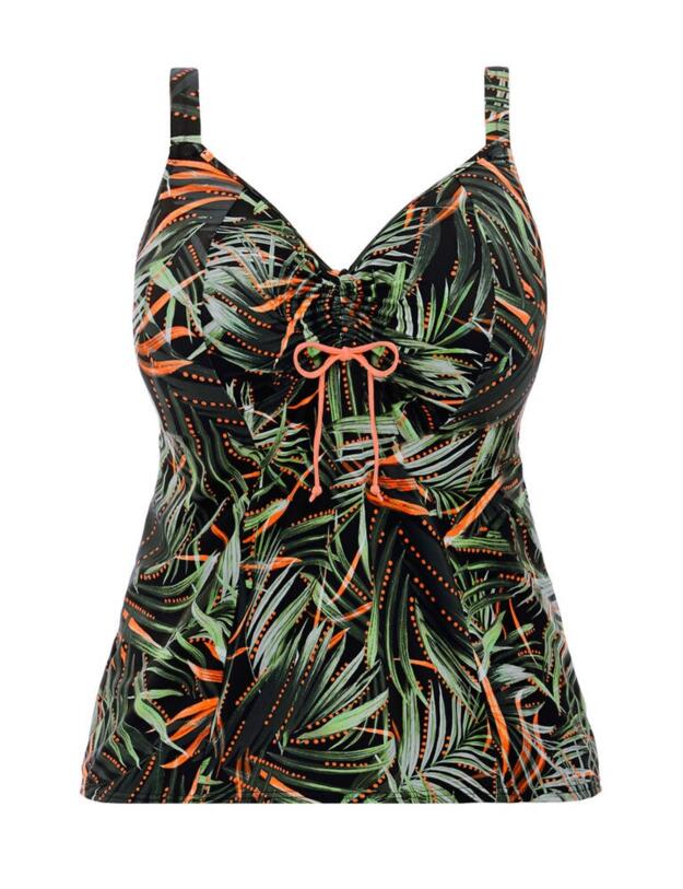 7161 Elomi Amazonia Moulded Tankini Top - 7161 Khaki