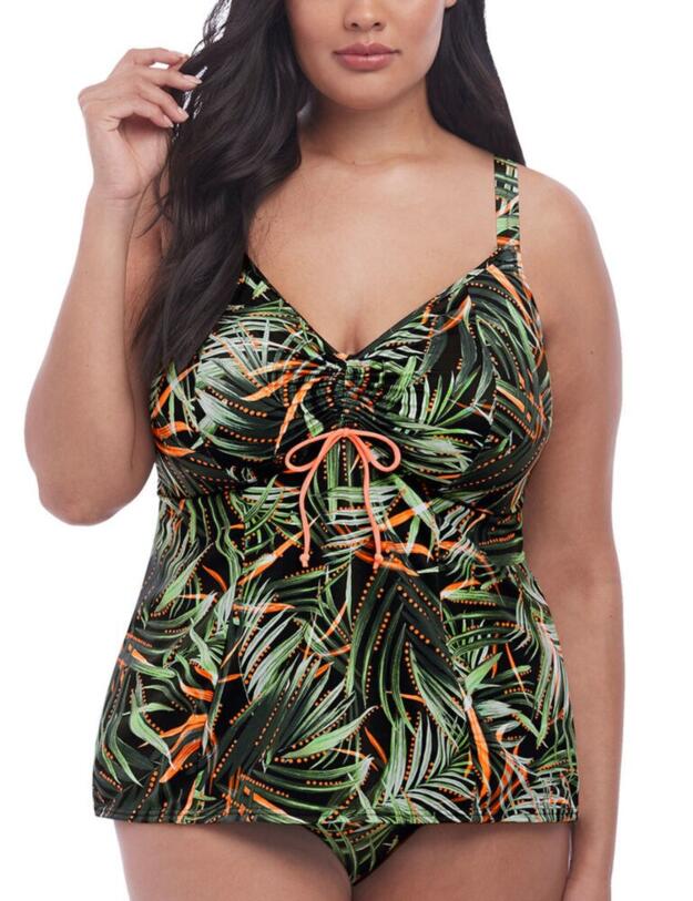 7161 Elomi Amazonia Moulded Tankini Top - 7161 Khaki