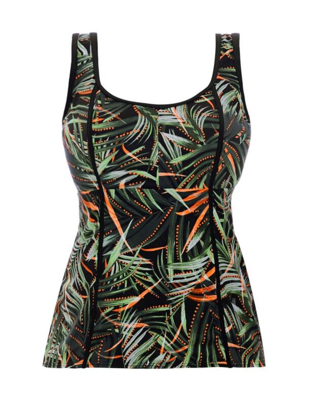 7169 Elomi Amazonia Tankini Top - 7169 Khaki