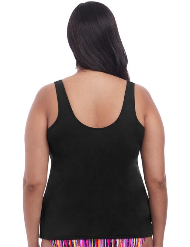 7181 Elomi Nomad Tankini Top - 7181 Black