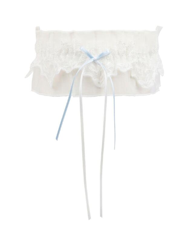 ACG5032 Lise Charmel Precieux Diademe Garter - ACG5032 Nacre