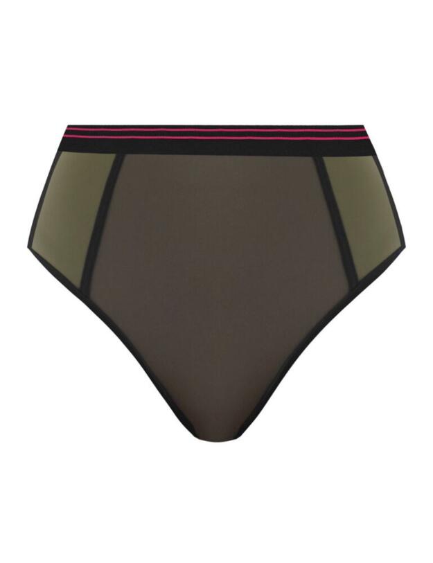 6825 Freya Club Envy High Waist Bikini Brief - 6825 Khaki