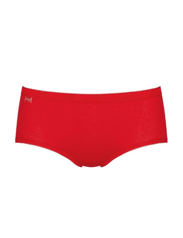 10198028 Sloggi Basic + Holiday Midi Brief 3 Pack - 10198028 Blue/Light Combination
