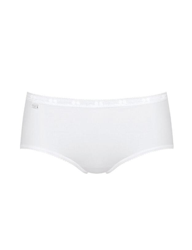 10198028 Sloggi Basic + Holiday Midi Brief 3 Pack - 10198028 Blue/Light Combination