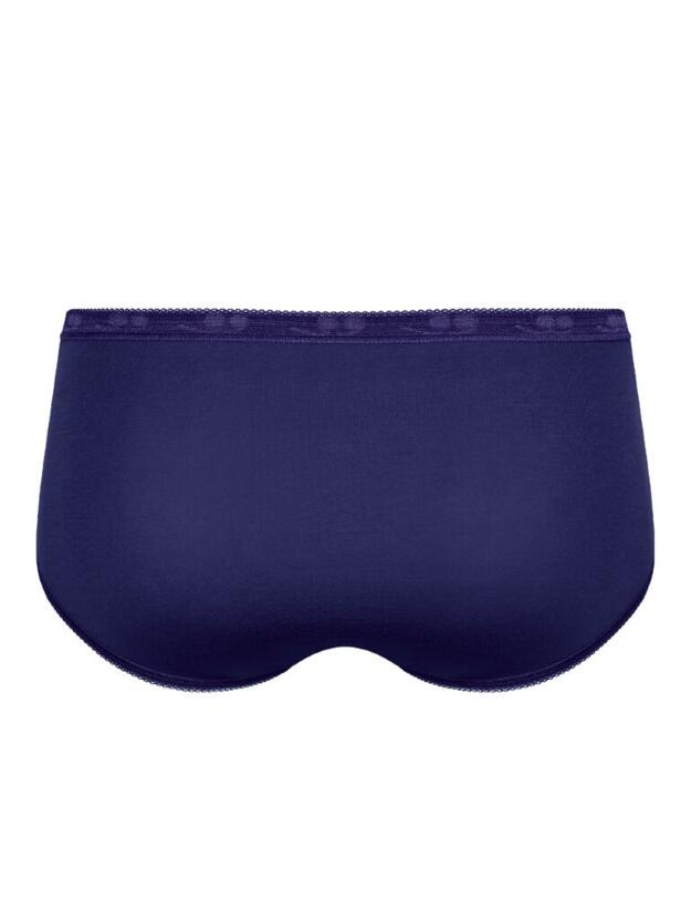 10198028 Sloggi Basic + Holiday Midi Brief 3 Pack - 10198028 Blue/Light Combination