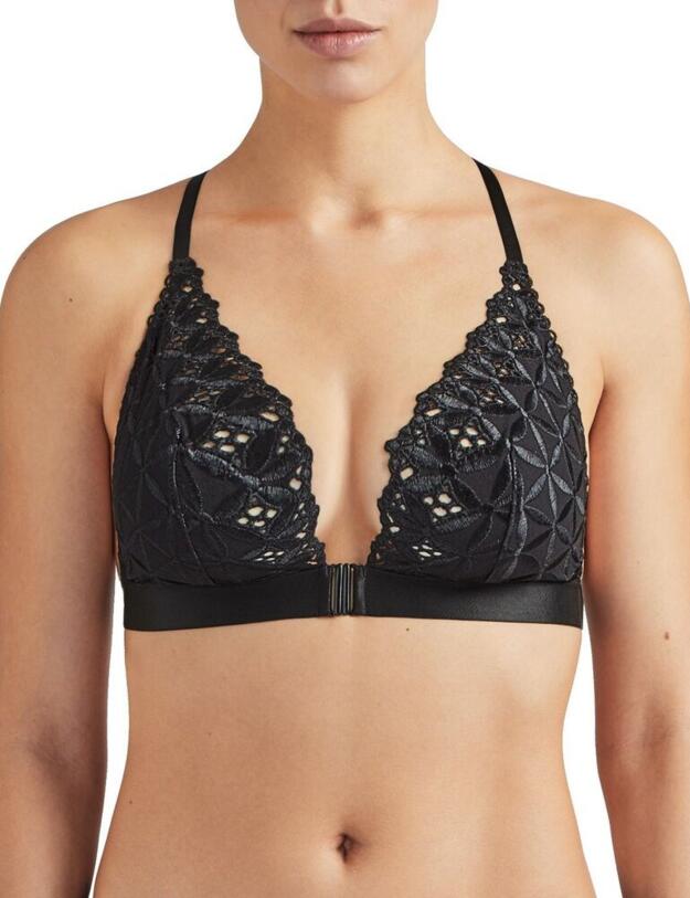 PY10B Aubade Bahia Et Moi Bralette Bra Top - PY10B Noir
