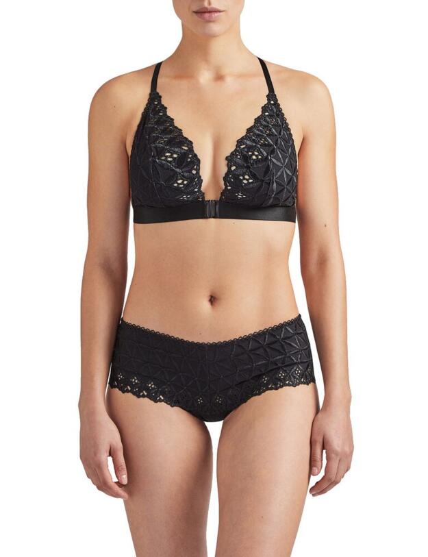 PY10B Aubade Bahia Et Moi Bralette Bra Top - PY10B Noir