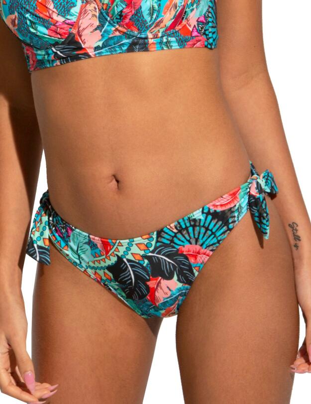 182272 Pour Moi Soleil Tie Brief - 182272 Turquoise Multi