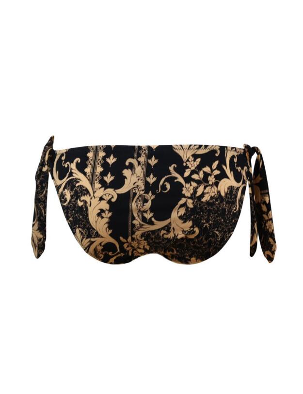 17504 Pour Moi Paradiso Tie Side Bikini Brief - 17504 Black/Gold