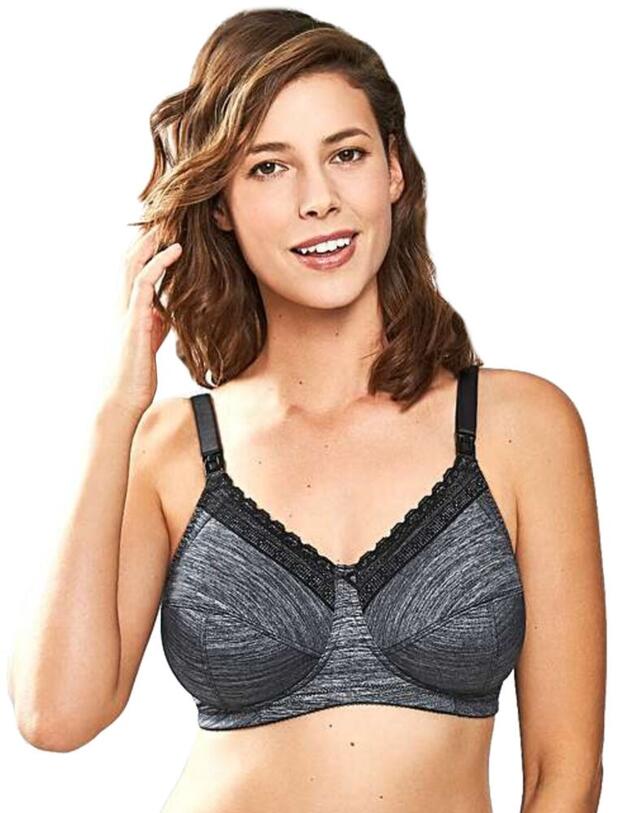 1325 Royce Luna Nursing Bra - 1325 Grey Marl
