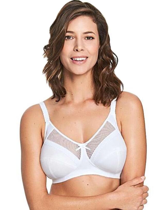821 Royce Charlotte Wireless Support Bra - 821 White