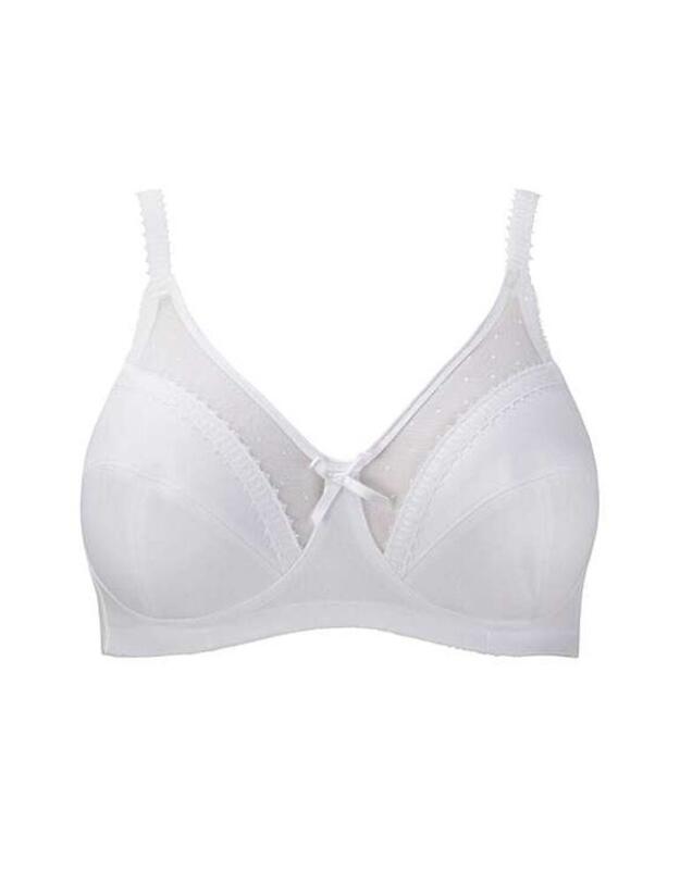 821 Royce Charlotte Wireless Support Bra - 821 White