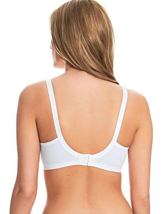 423P Royce Jasmine Support Bra - 423P White