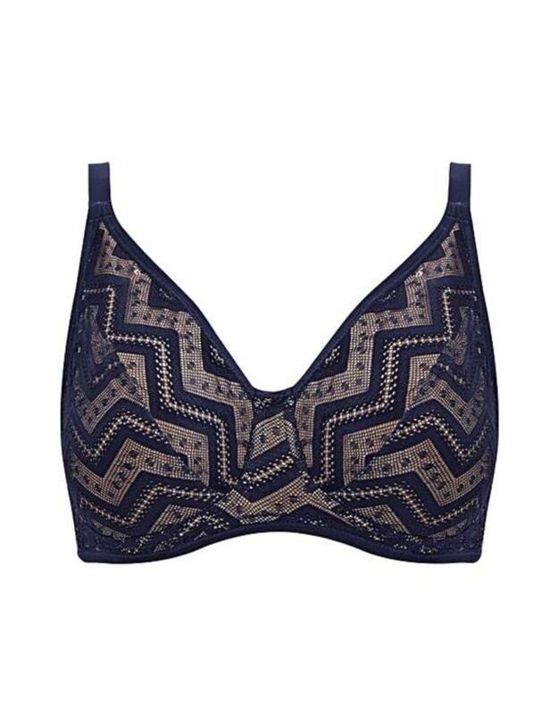 1404 Royce Zahra Non-Wired Bra - 1404 Navy/Nude