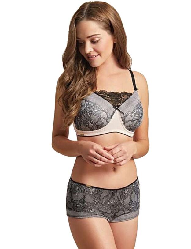 1381 Royce Luella Bra - 1381 Black/Pink